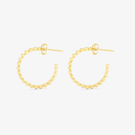 Aros Mediano Gold DOTS